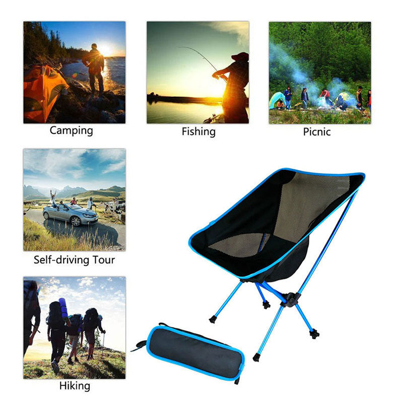 Experience Comfort Anywhere with the Travel Ultralight Folding Chair